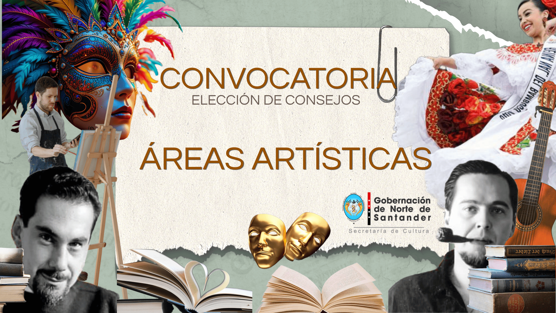 Banner Principal del Consejo Departamental de Áreas Artísticas 